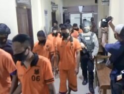 Satreskrim Polres Magetan Berhasil Ringkus 11 Pelaku Pencurian Kayu