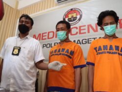 Sat Narkoba Polres Magetan Amankan Dua Orang Pengguna Sabu