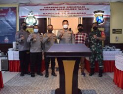 Kapolresta Sidoarjo Resmikan Renovasi Gedung Mapolsek Waru