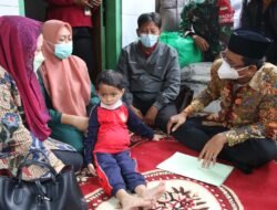 Beri Solusi, Bupati Sidoarjo Pastikan Biaya Pengobatan Bocah Kelainan Usus Ditanggung Pemkab