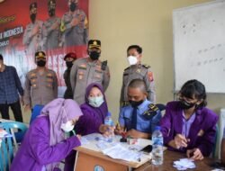 Polresta Sidoarjo Gelar Vaksinasi Booster 1.000 Dosis di Mitra Sehat Mandiri