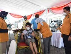 Vaksinasi Booster Polresta Sidoarjo, Menyasar Wilayah Perumahan