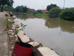 Plengsengan Sungai Kedung Uling Desa Kemantren Kecamatan Tulangan Ambles Dan Butuh Pemerhati Dari Pemerintah