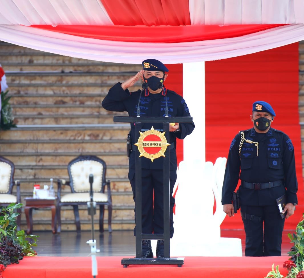 Kapolri Tekankan Brimob Harus Jadi Teladan di Masyarakat dan Institusi