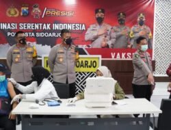 Kapolresta Sidoarjo: Stok Vaksin Masih Tersedia, Terus Kejar Capaian untuk Lansia