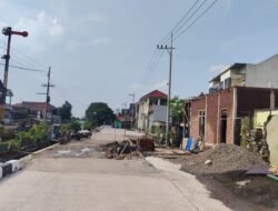 Gus Muhdlor Kebut Lagi Proyek Frontage Road Aloha-Gedangan Tembus Jalan Lingkar Timur Buduran Depan PT. Maspion II