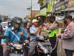 Polsek Tulangan, Tanggulangin,Jabon, Porong, Krembung dan Koramil 0816/05 Tulangan,Dan Satpol PP Giat Ops Yustisi Pamor Keris.