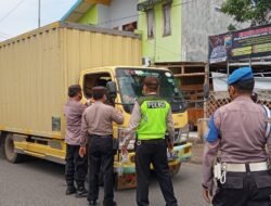 Polsek Tulangan, Tanggulangin,Jabon, Porong, Krembung dan Koramil 0816/05 Tulangan,Dan Satpol PP Giat Ops Yustisi Pamor Keris