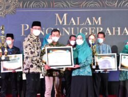 Malam Penganugerahan Lomba Desa dan 10 Program PKK Sidoarjo