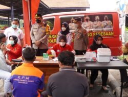 Vaksinasi Booster di Terminal Purabaya Terus Dimasifkan