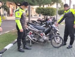 Patroli Sahur Satuan Lantas Polres Magetan Berhasil Gagalkan Balap Liar