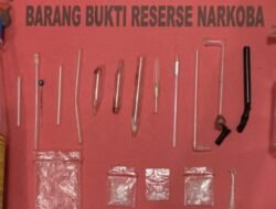Satresnarkoba Polres Tanggamus Tangkap Resedivis Pelaku Pengedar Sabu di Kota Agung
