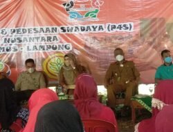 Bupati Tanggamus Hadiri Penyerahan Bantuan Kementerian Pertanian RI Kepada P4S