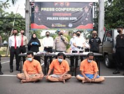 Polres Kediri Kota Tangkap Jaringan Curanmor