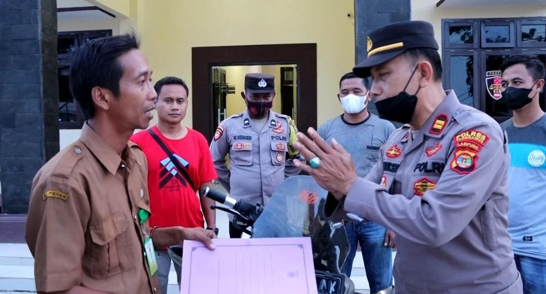 Kronologis Lengkap Ditemukannya Motor NMax oleh Bhabinkamtibmas Polsek Talang Padang