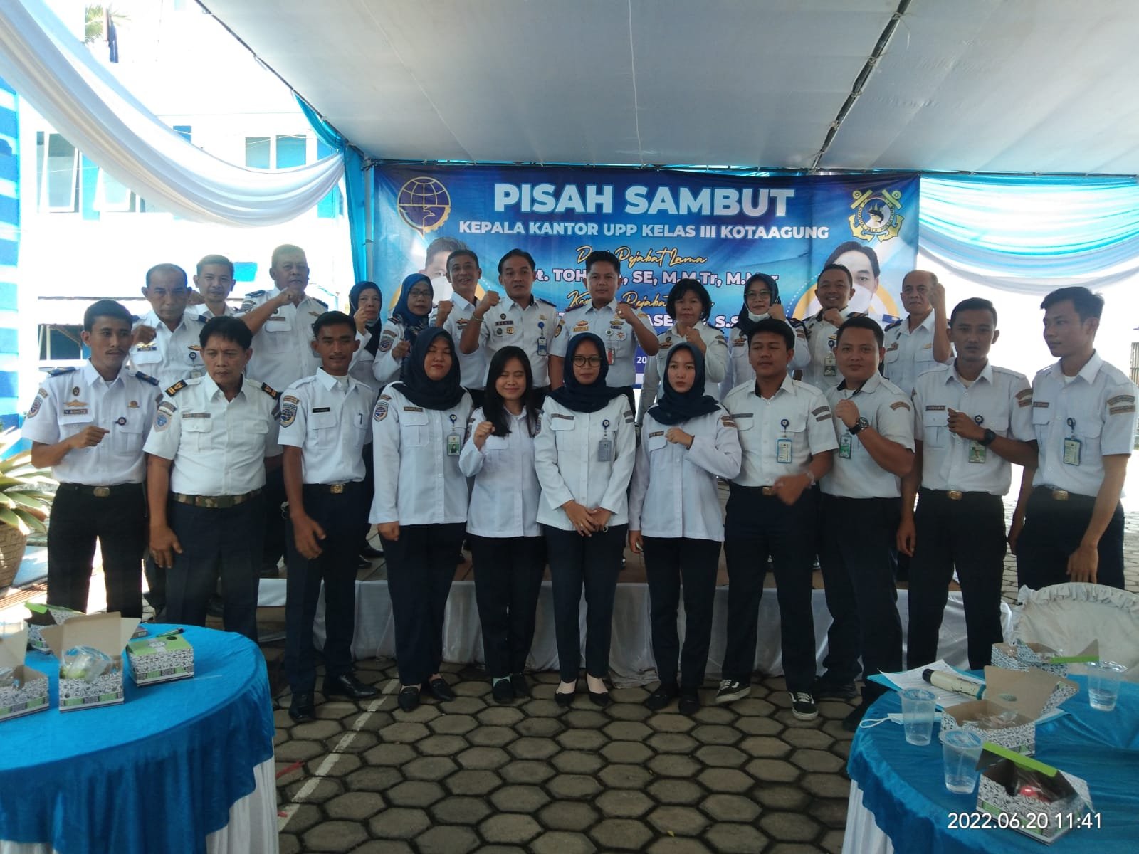 Pisah Sambut Kepala Kantor UPP Kelas III Kota Agung