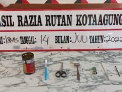 Petugas Rutan Kota Agung Sidak Blok Hunian