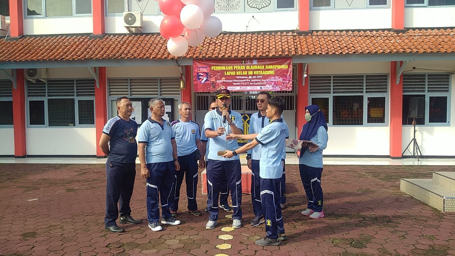 Lapas Kotaagung Gelar Pekan Olahraga dan Seni Narapidana dalam Rangka HDKD ke-77