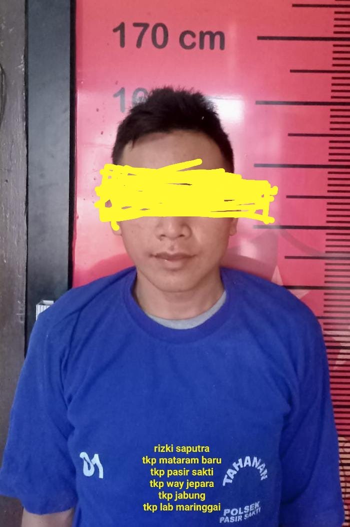 Gembong Curanmor Ditangkap Tekab 308 Polres Lampung Timur