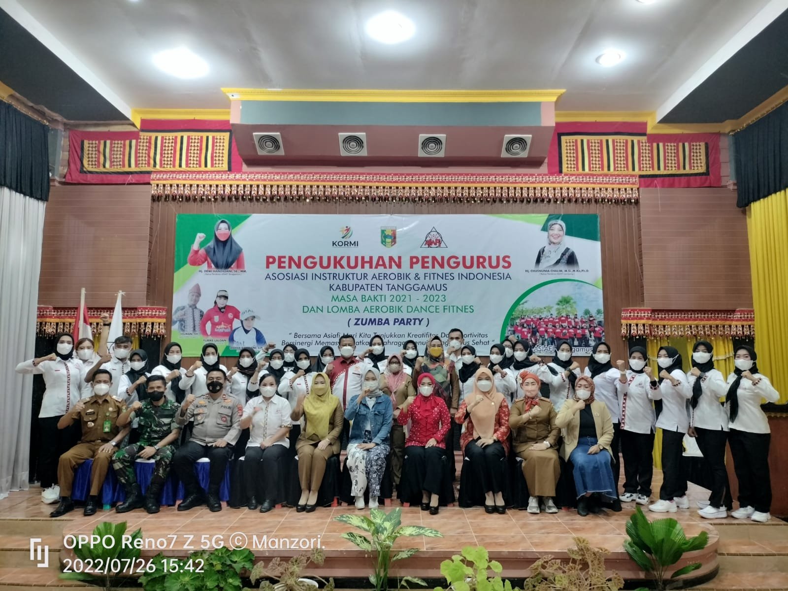 Hadiri Pengukuhan Pengurus ASIAFI Tanggamus, Bupati Tanggamus Berharap Pengurus Amanah
