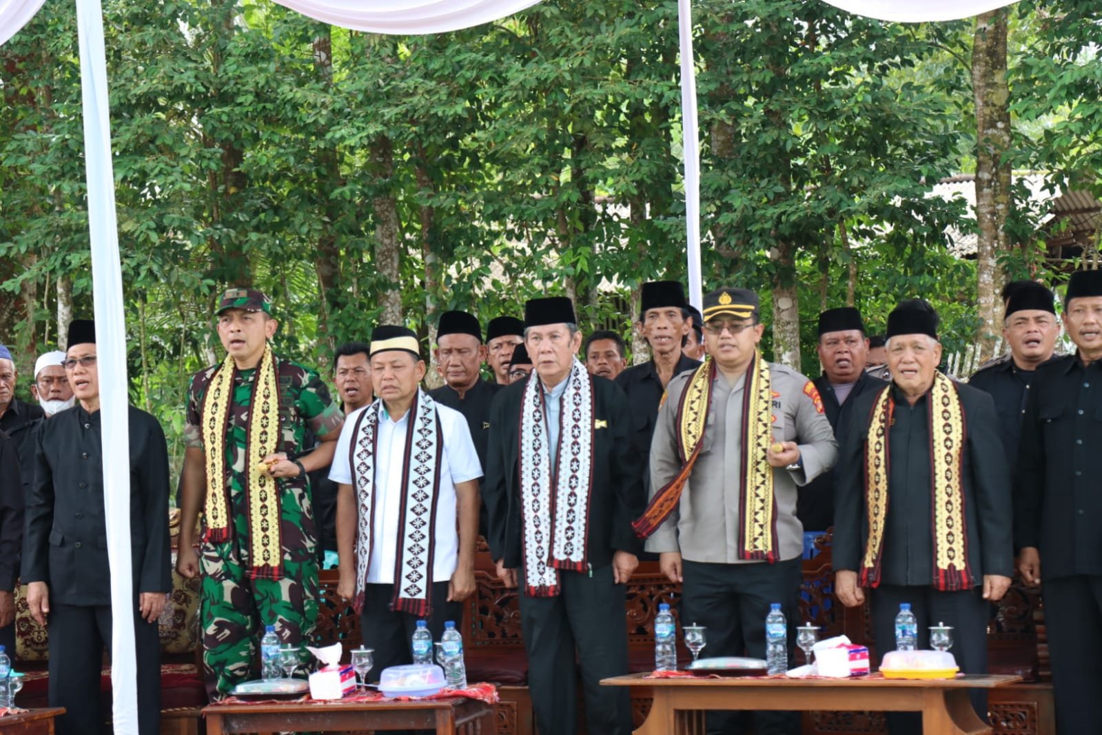 Kapolres Lampung Timur Hadiri Festival Seni Budaya Silat Kesti TTKKDH