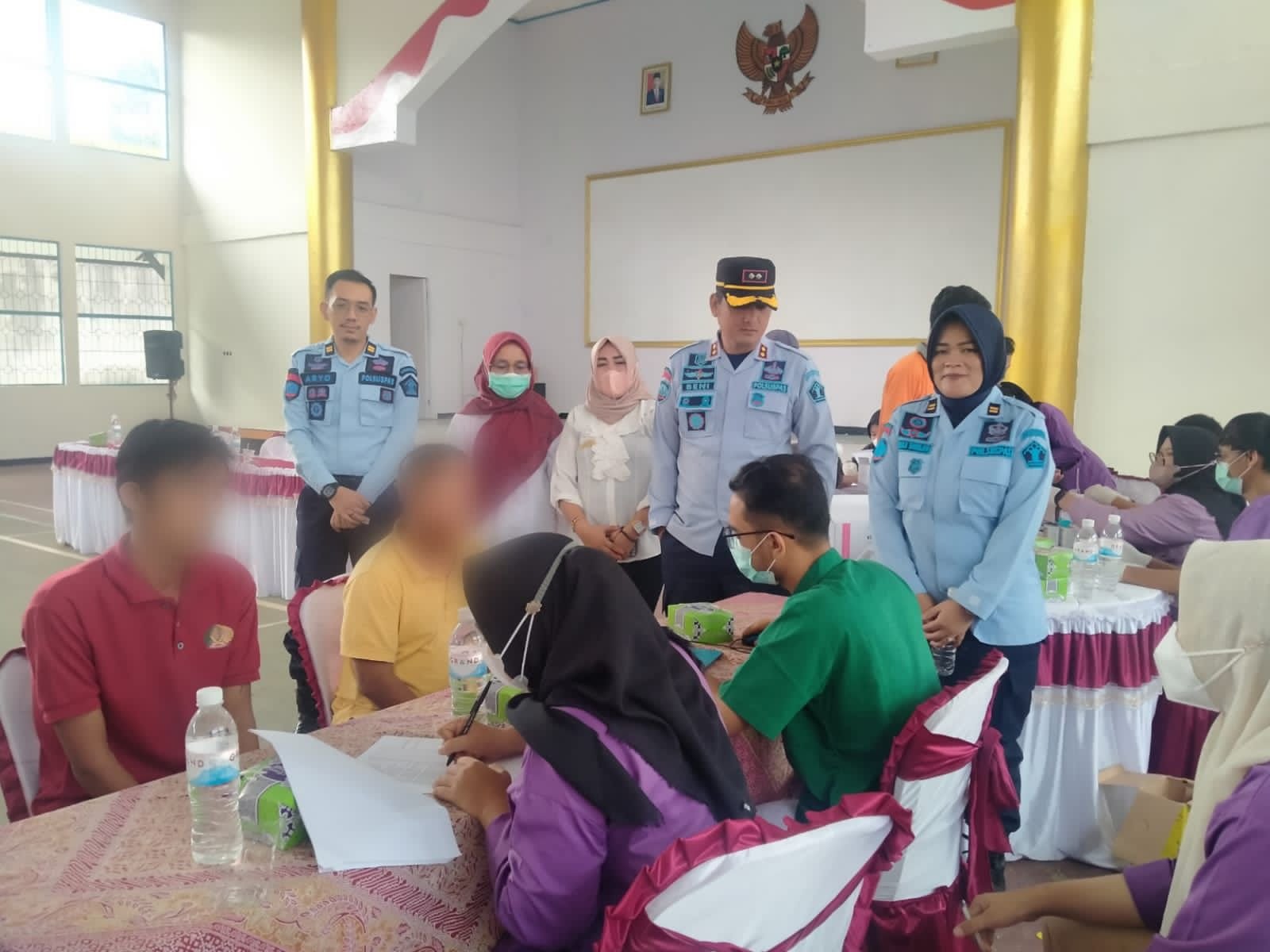 Upaya Preventif Cegah Penyakit Menular, Lapas Kotaagung Lakukan Screening HIV/AIDS, Hepatitis, dan TBC pada Warga Binaannya