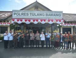 Kunjungi Polres Tulang Bawang, ini Pesan Kapolda Lampung