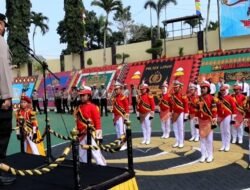 Tampil Memukau, Polisi Cilik Polres Tanggamus Dikukuhkan Kapolres
