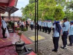 Beri Penghargaan Regu Pengamanan Periode Bulan Agustus, Kepala Rutan Kota Agung Sebut Jangan Menyerah Untuk Menjadi Yang Terbaik