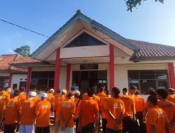 Apel Tamping Rutin Lapas Kotaagung, Tingkatkan Kedisiplinan Warga Binaan Sekaligus Bangun Komunikasi dengan Petugas