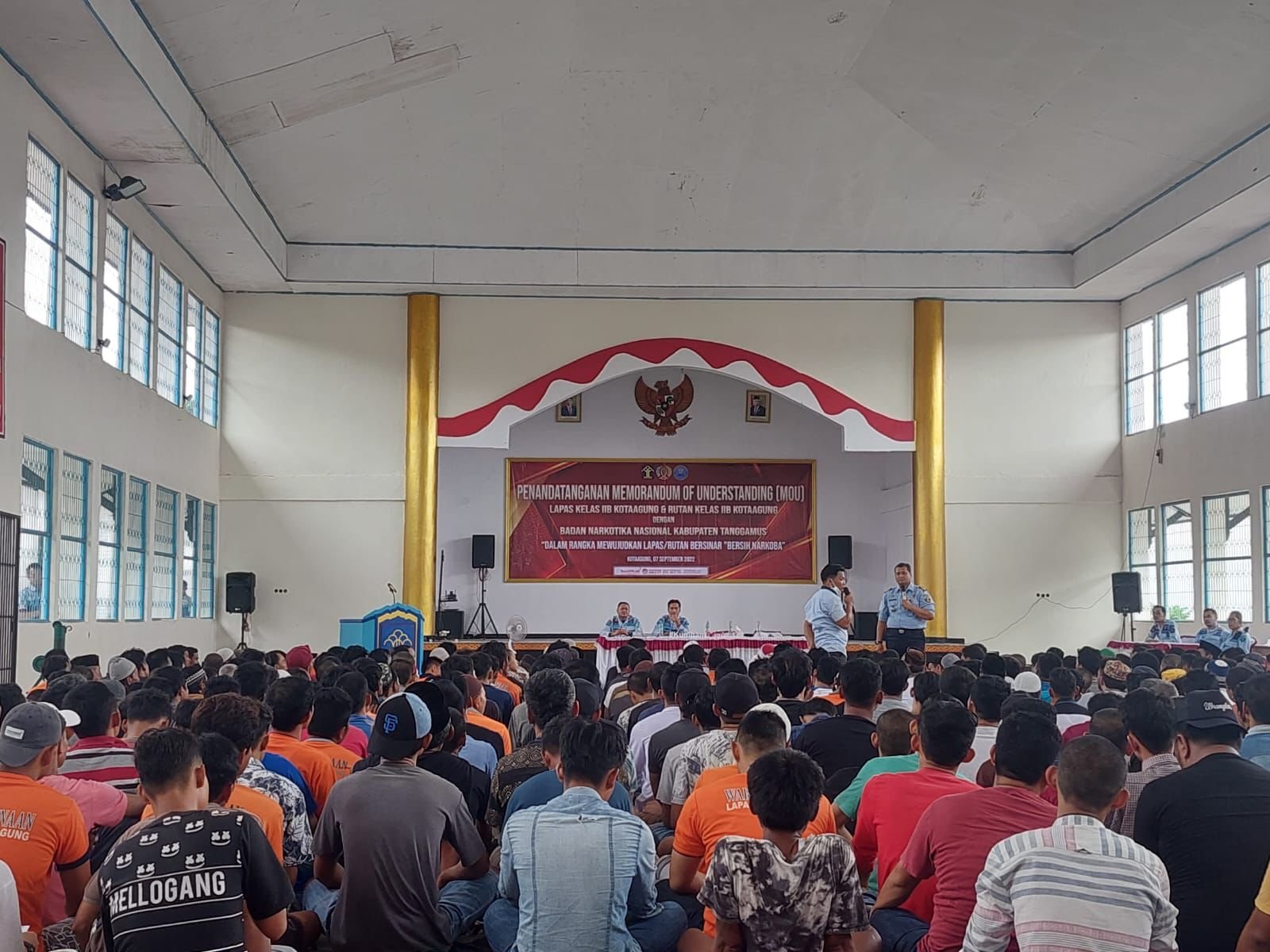 Program Pembinaan Dinyatakan Baik, Kadivpas Lampung Ajak Diskusi WBP Lapas Kotaagung