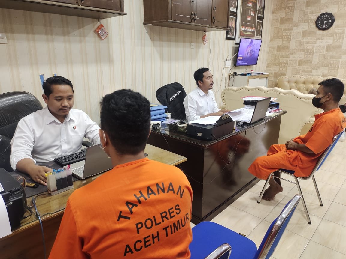 Angkut BBM Bersubsidi Menggunakan Tandon Air, Dua Warga Diamankan Polres Aceh Timur
