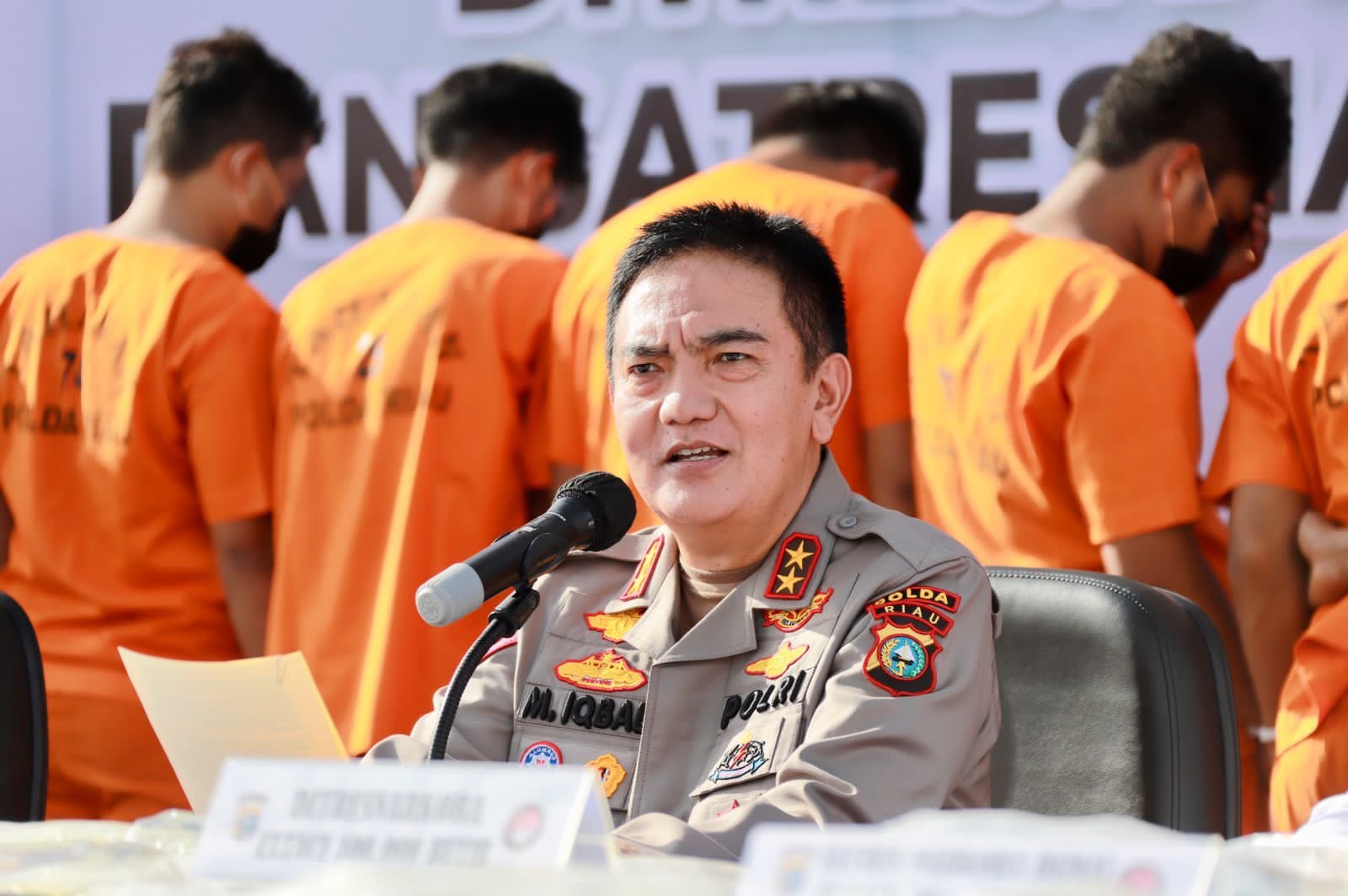 Polda Riau Amankan 203 Kg Sabu dan 404.491 Butir Ekstasi