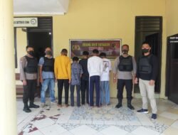 Polres Pesawaran Ringkus Pencuri Bantalan Besi Tol Tegineneng Timur