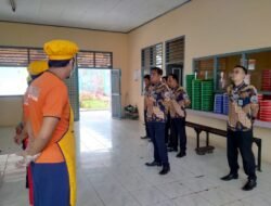 Pastikan Kualitas dan Porsi Makanan WBP Tetap Terjaga, Kalapas Kotaagung dan Jajaran Lakukan Sidak ke Dapur Umum