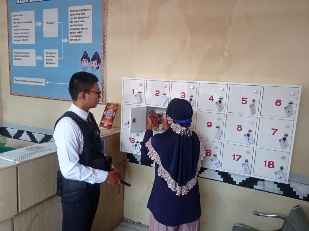 Kembali Berinovasi, Rutan Kota Agung Terapkan Loker Penitipan Barang dan HP