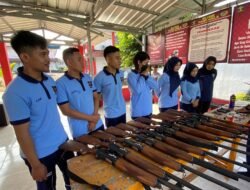 Lapas Kotaagung Gelar Pemeliharaan dan Pengenalan Senjata Api kepada Petugas PNS 2019