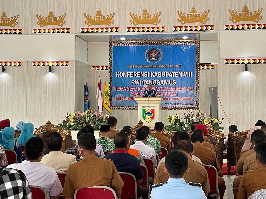 Jalin Sinergitas dengan Media Mitra, Kalapas Kotaagung Hadiri Konferensi PWI Tanggamus