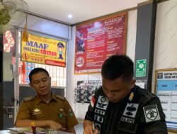 Rutan Kota Agung Terima bantuan Pengadaan Alat Bantuan Kebersihan Dari DLHK Tanggamus