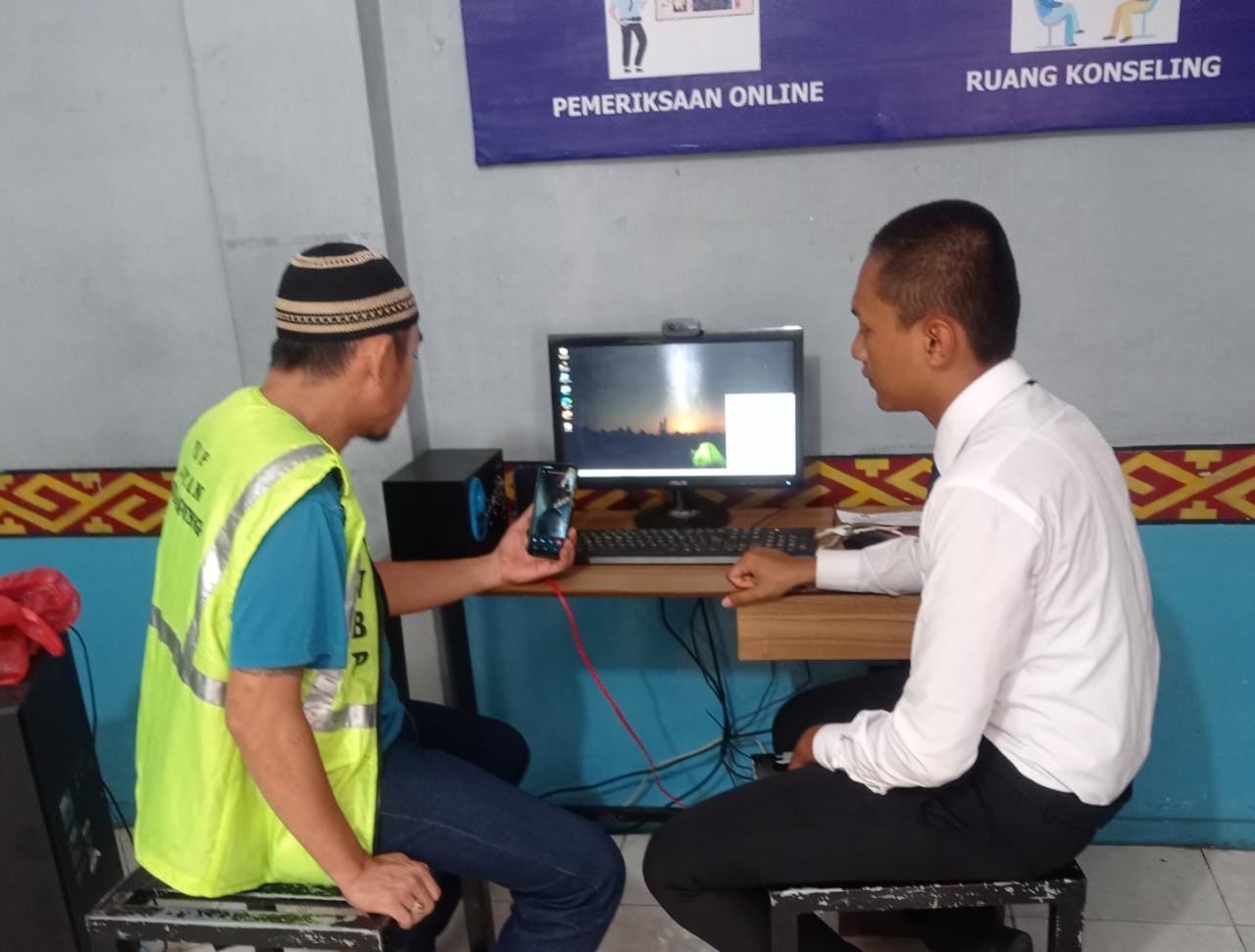 Rutan Kota Agung Tetap Sediakan Layanan Video Call Meski Sudah di Buka Kunjungan Tatap Muka