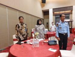 Kalapas Kotaagung Ikuti Rakor Pemutakhiran Data Pemilih dan Pemetaan TPS Lokasi Khusus Pemilu 2024 Mendatang