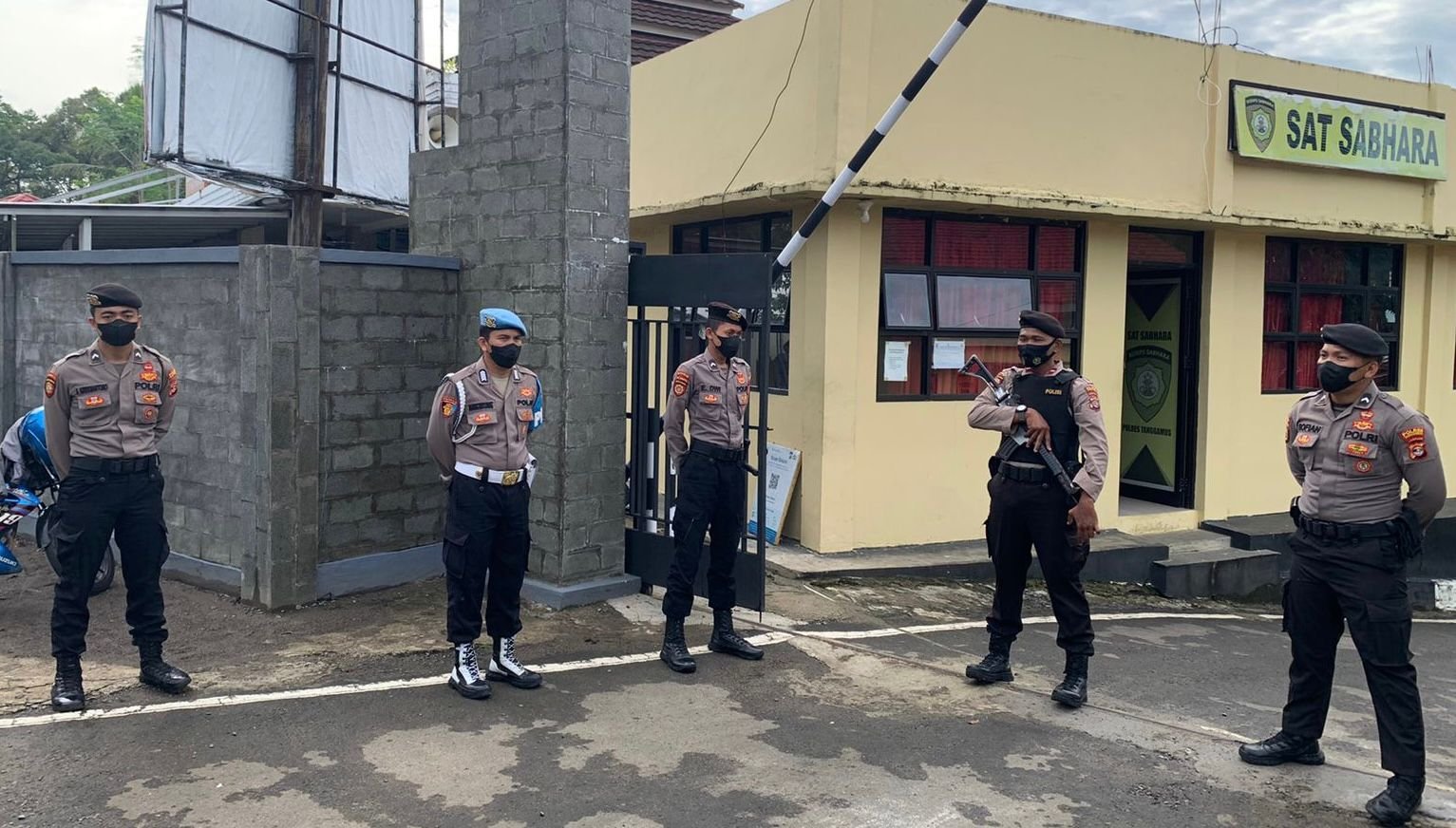 Pasca Bom Bunuh Diri di Bandung, Polres Tanggamus Polda Lampung Perketat Pengamanan