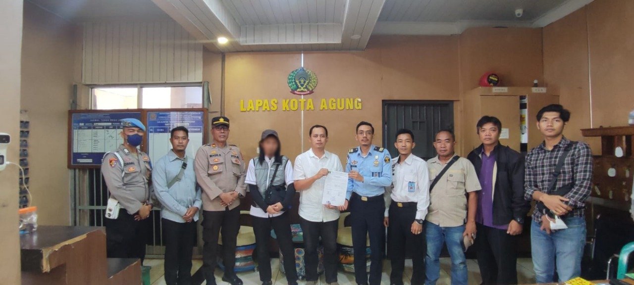 Lapas Kelas II B Kotaagung Lakukan Pembebasan Narapidana Terorisme