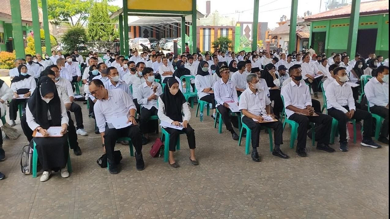 KPU Tanggamus Gelar Tes Tulis Calon PPS