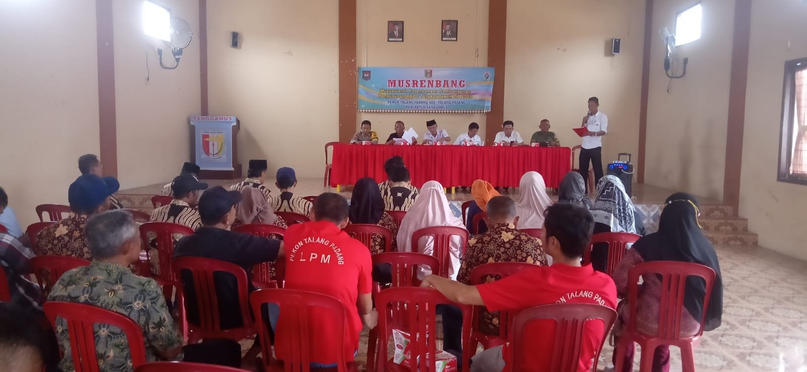 Pekon Talang Padang Melaksanakan Musrenbang dan Penyusunan RKPD 2024