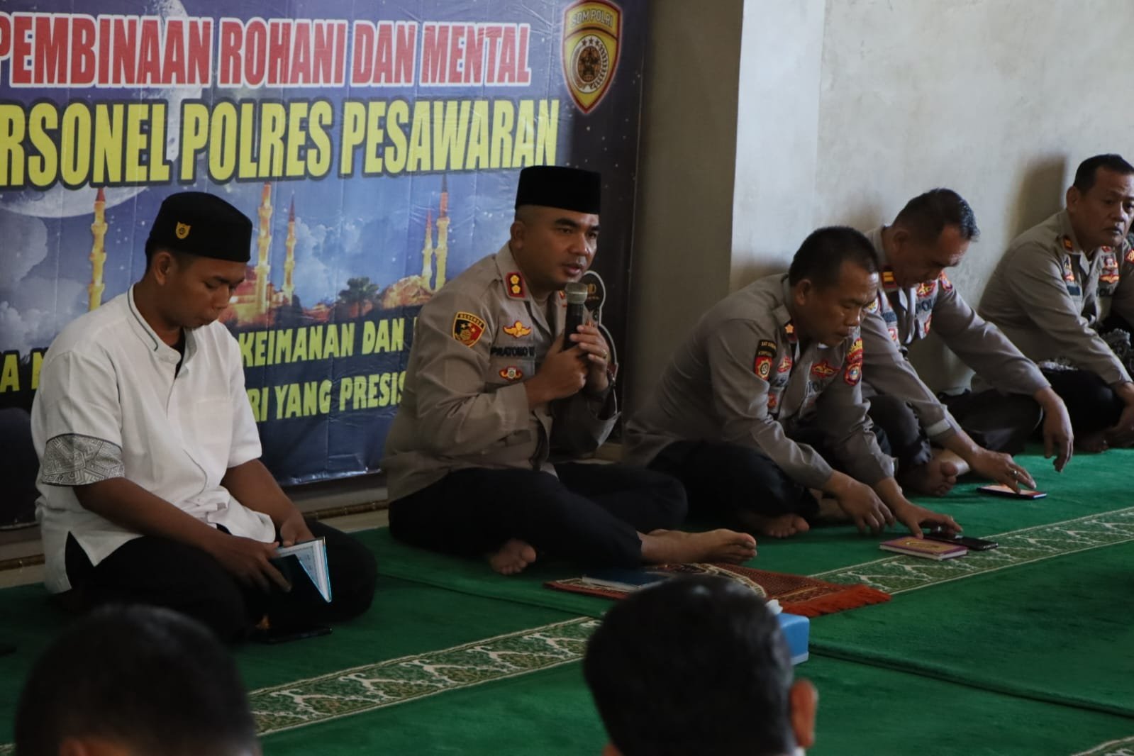 Kapolres Pesawaran Gelar Binrohtal