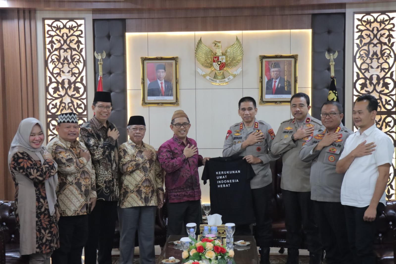 Kapolda Lampung Terima Kunjungan dan Audiensi Kakanwil Kementerian Agama Provinsi Lampung Serta Ketua FKUB Provinsi Lampung