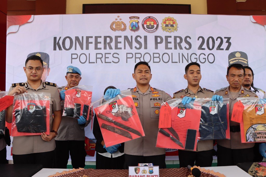 Polres Probolinggo Amankan Tersangka Pembunuhan Bermotif Asmara
