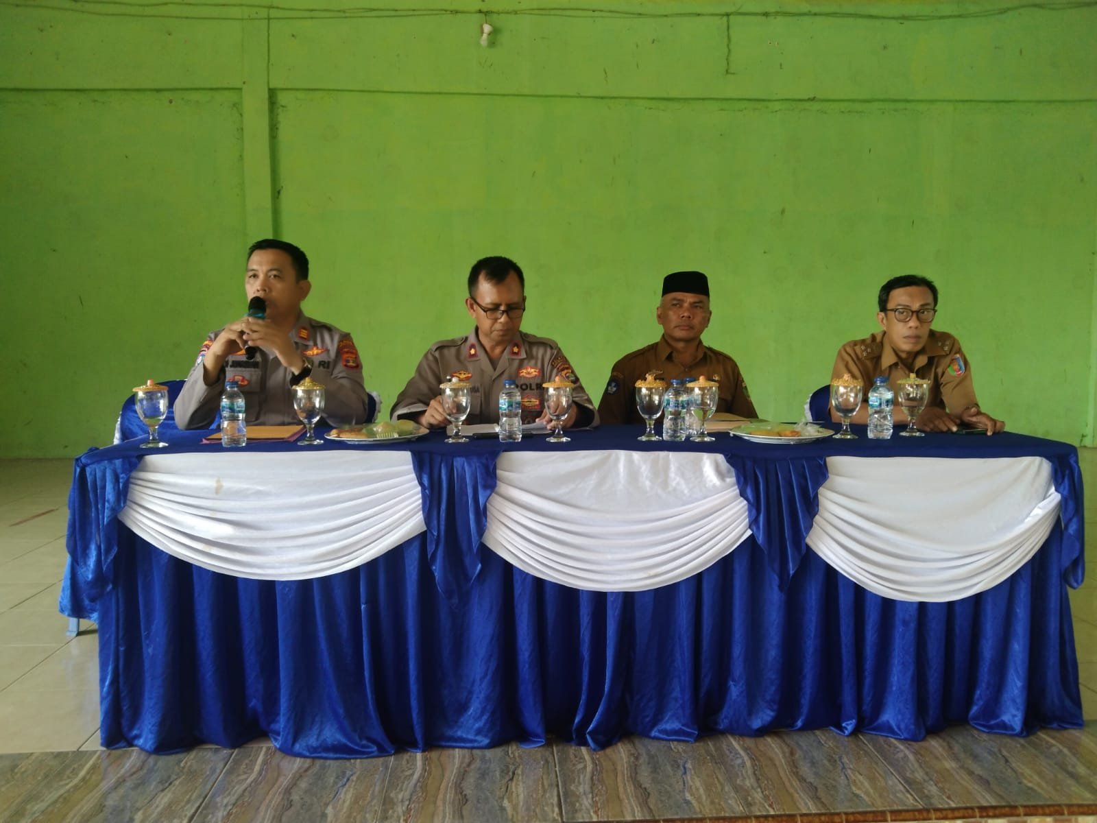 Antisipasi Perkelahian Pelajar, Wakapolres Lampung Utara Anjangsana Ke Sekolah