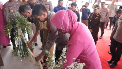 Kapolda Lampung Resmikan Gedung Mapolres Pringsewu